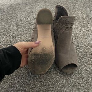 Fergalicious suede heels